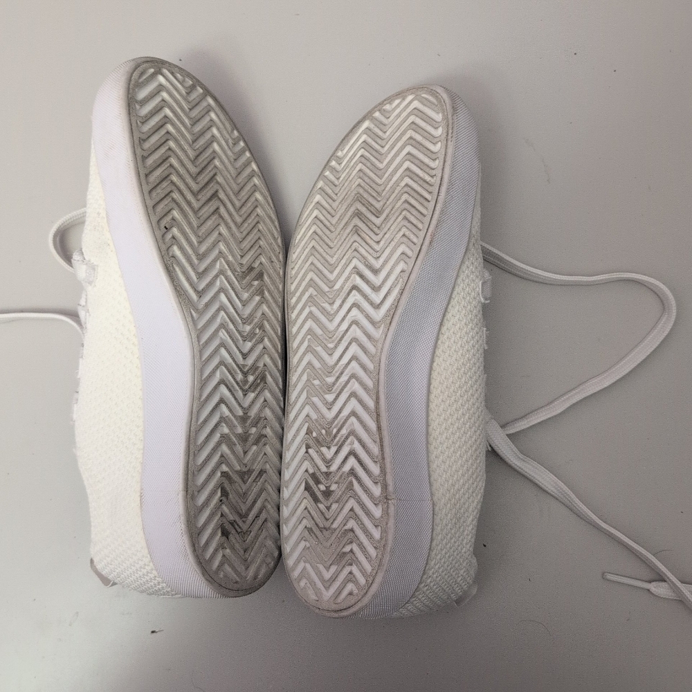 NOBULL Rec White Athletic Sneakers Men 7/ Woman 8.5 - Picture 4 of 13
